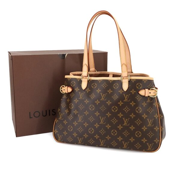 LOUIS VUITTON Monogram Batignolles Horizontal Tote Bag M51154 Brown 90279028 - Picture 8 of 10
